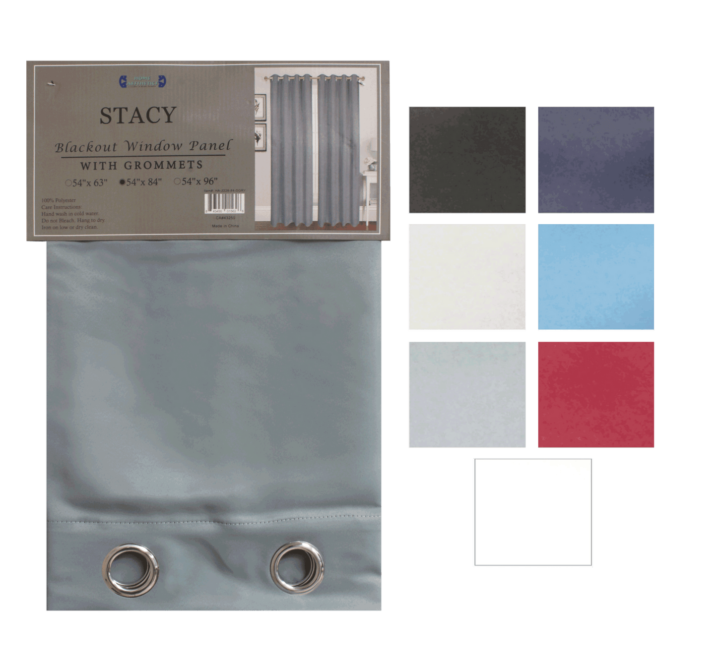 Stacy Solid Blackout Curtain
