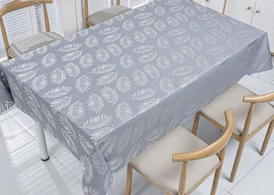 Patterned Plastic Tablecloth