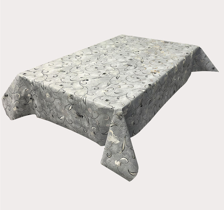 Patterned Plastic Tablecloth- D95