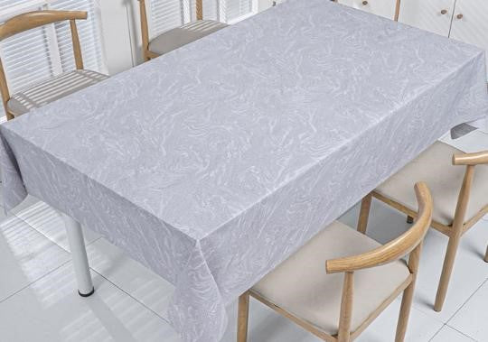Patterned Plastic Tablecloth