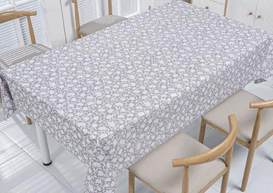 Patterned Plastic Tablecloth