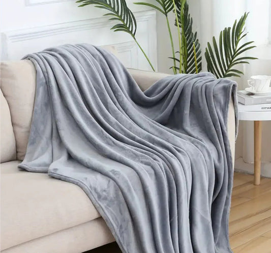 Coral Fleece Throw 50x60