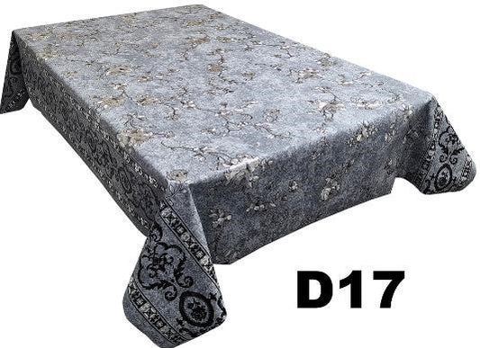 Patterned Plastic Tablecloth