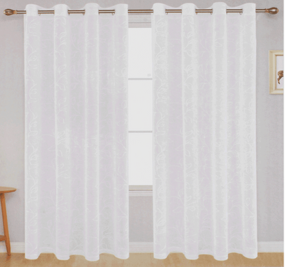 Shelly Sheer Embroidery Curtain