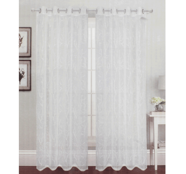 Angel Sheer Embroidery Curtain