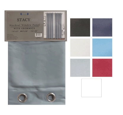 Stacy Solid Blackout Curtain