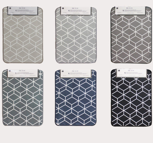 Betsy 1pc Memory Foam Bath Mat