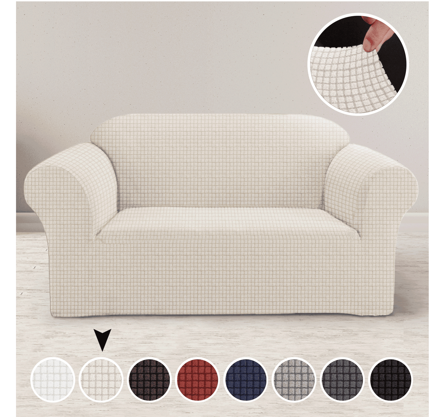 SQUARE PATTERN Stretchy Furniture Cover