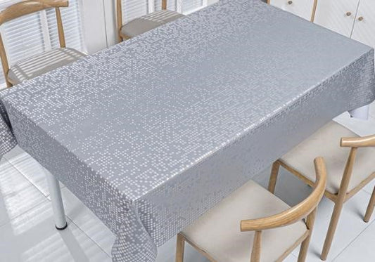 Patterned Plastic Tablecloth