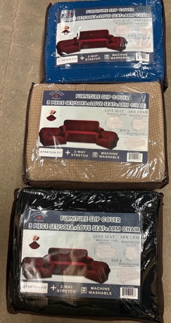 3pc Furniture Slip Cover Set