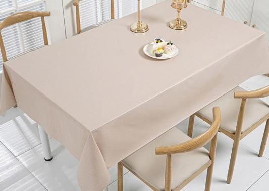 Patterned Plastic Tablecloth
