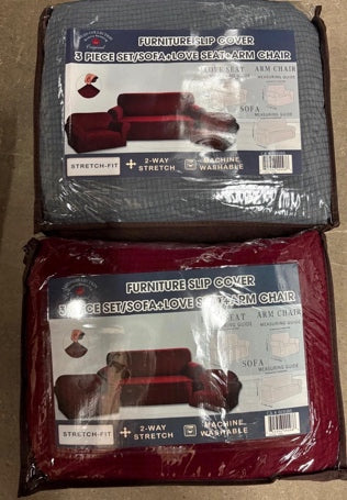 3pc Furniture Slip Cover Set