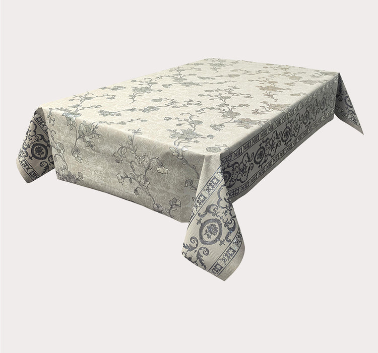 Patterned Plastic Tablecloth- D87