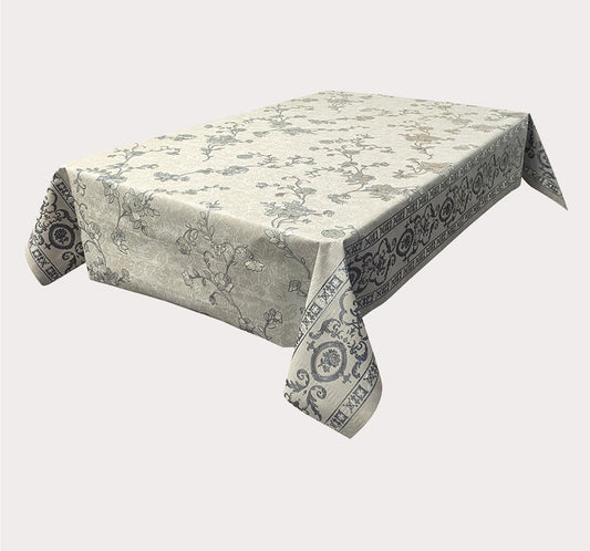 Patterned Plastic Tablecloth- D87
