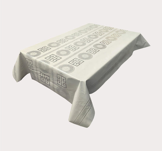 Patterned Plastic Tablecloth- D88