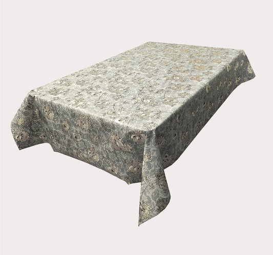 Patterned Plastic Tablecloth- D90