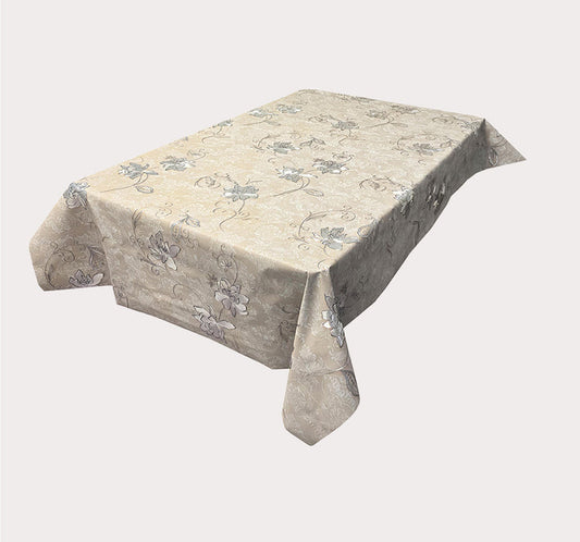 Patterned Plastic Tablecloth- D98