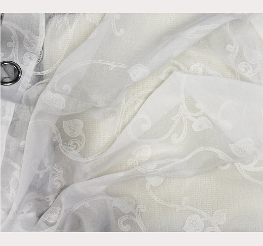 Jessa Sheer Embroidery Curtain