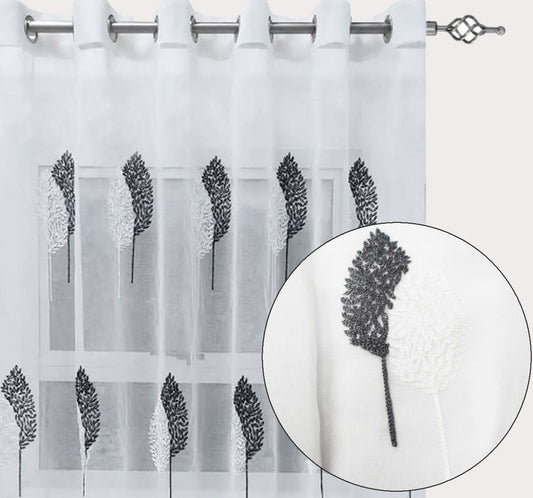 Dana Sheer Embroidery Curtain