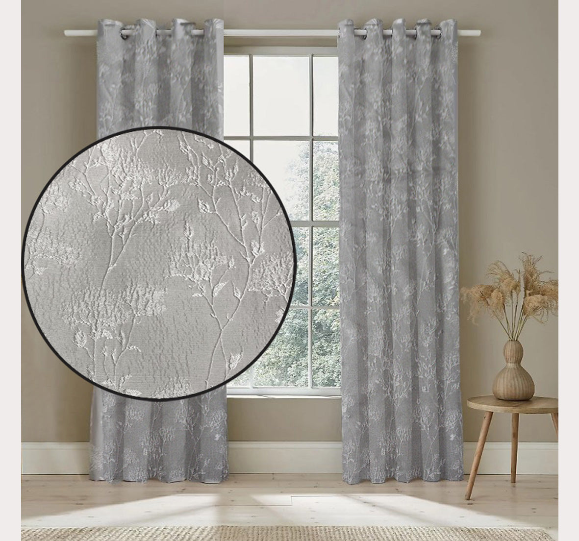 Zara Jacquard Curtain