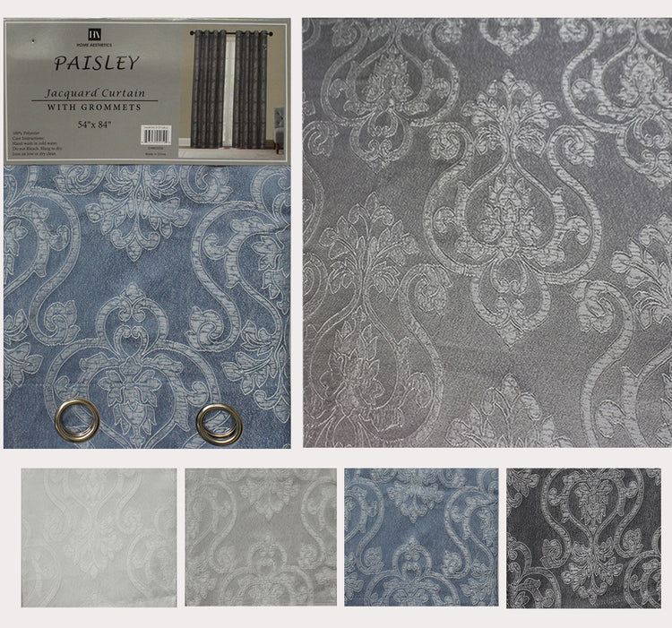 Paisley Jacquard Curtain