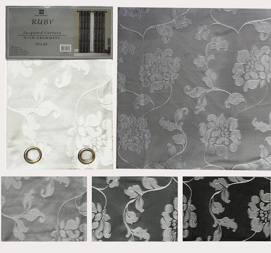 Ruby Jacquard Curtain