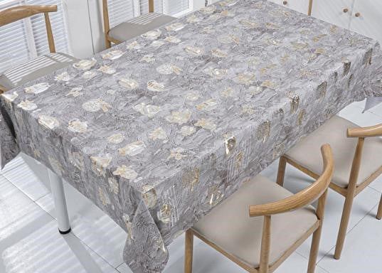 Patterned Plastic Tablecloth